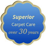 Superior Cleaning for 30 years badge
